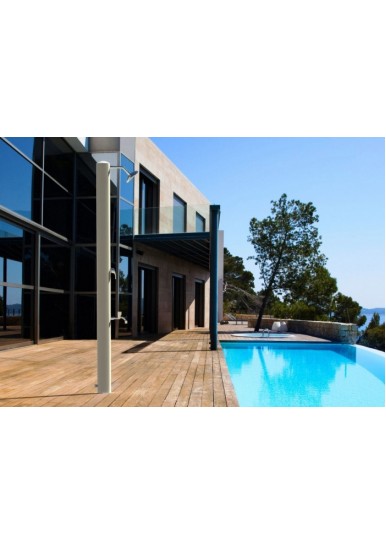 Dus solar 28 L, inox, alb perlat